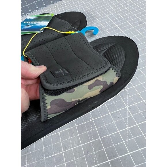 NWT Cobain Hobgood Draino Slide "Ocean Camo" Sandal Men's 13 US 46 EU ~NEW~ - Picture 5 of 9